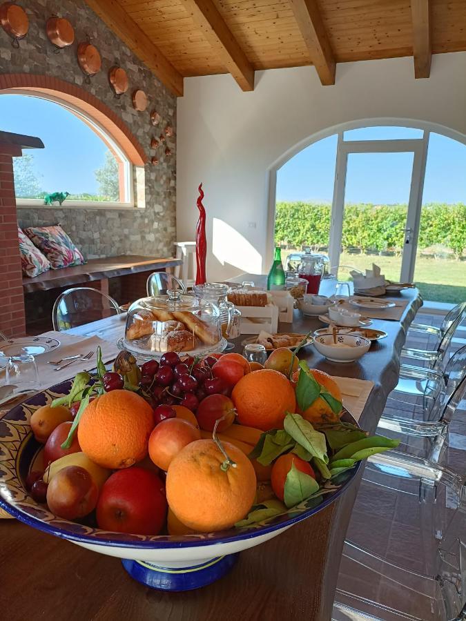 La Ricarda Dimora Di Campagna Bed and Breakfast Πέστουμ Εξωτερικό φωτογραφία